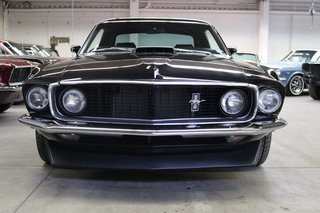 1969 Ford Mustang Coupe 351cui V8 mit Servolenkung black on black