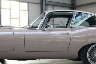 1966 Jaguar E Type Coupe 4.2 Serie 1 in sehr schönem Zustand - photo 24