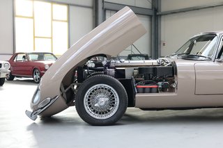 1966 Jaguar E Type Coupe 4.2 Serie 1 in sehr schönem Zustand - photo 128