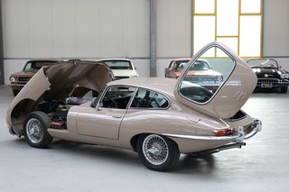 1966 Jaguar E Type Coupe 4.2 Serie 1 in sehr schönem Zustand - photo 1
