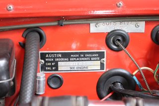 1959 Austin Healey 3000 BT7 2+2 außergewöhnlicher Zustand - photo 100