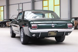 1965 Ford Mustang 289cui V8 Coupé Automatik-Bullitt Green - photo 3
