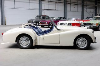 1959 Triumph TR3A aus Kalifornien und aus Erstbesitz Leder neu, Lackierung fast neu - photo 15