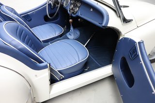1959 Triumph TR3A aus Kalifornien und aus Erstbesitz Leder neu, Lackierung fast neu - photo 35