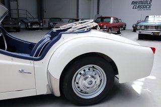 1959 Triumph TR3A aus Kalifornien und aus Erstbesitz Leder neu, Lackierung fast neu - photo 40