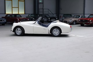 1959 Triumph TR3A aus Kalifornien und aus Erstbesitz Leder neu, Lackierung fast neu - photo 54