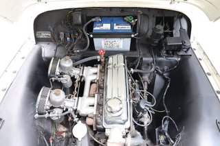 1959 Triumph TR3A aus Kalifornien und aus Erstbesitz Leder neu, Lackierung fast neu - photo 9