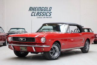 1966 Ford Mustang Cabriolet 289cui V8 Vollausstattung, toller Unterboden - aus LA