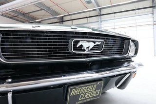 1966 Ford Mustang 289 Coupé V8 neuer Lack in Bullitt Grün - photo 34