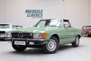 1973 Mercedes-Benz SL 450 sehr guter Zustand in schilfgrün