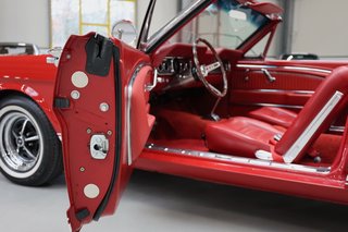1966 Ford Mustang Cabrio V8 Scheibenbremse top Zustand - bilder 46