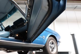 1966 Ford Mustang 302cui V8 Coupe Scheibenbremsen u. Klima - foto 69