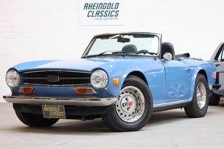 1974 Triumph TR6 im seltenen French Blue sehr schöner Zustand