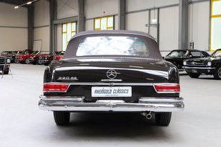 1965 Mercedes-Benz 220 SEb Cabriolet im seltenen Tabakbraun - photo 10