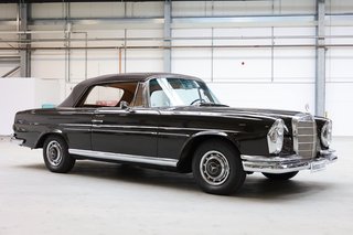 1965 Mercedes-Benz 220 SEb Cabriolet im seltenen Tabakbraun - photo 14