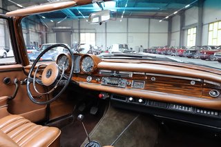 1965 Mercedes-Benz 220 SEb Cabriolet im seltenen Tabakbraun - photo 44