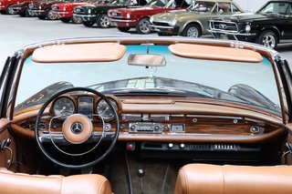 1965 Mercedes-Benz 220 SEb Cabriolet im seltenen Tabakbraun - photo 57