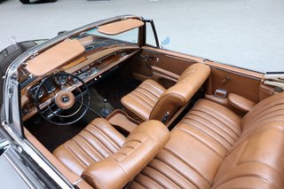 1965 Mercedes-Benz 220 SEb Cabriolet im seltenen Tabakbraun - photo 59