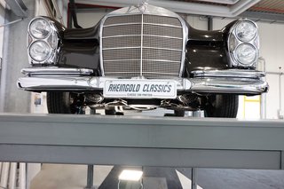 1965 Mercedes-Benz 220 SEb Cabriolet im seltenen Tabakbraun - photo 141