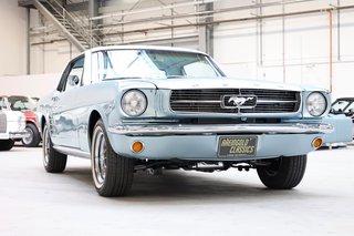 1966 Ford Mustang 289 V8 Coupé Silver blue/Servolenkung - photo 5