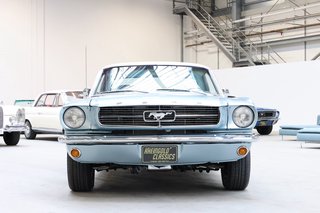 1966 Ford Mustang 289 V8 Coupé Silver blue/Servolenkung - photo 6