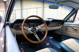 1966 Ford Mustang 289 V8 Coupé Silver blue/Servolenkung - photo 9