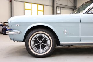 1966 Ford Mustang 289 V8 Coupé Silver blue/Servolenkung - photo 22