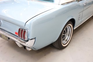 1966 Ford Mustang 289 V8 Coupé Silver blue/Servolenkung - photo 26