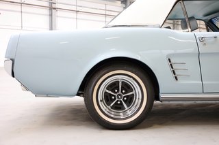 1966 Ford Mustang 289 V8 Coupé Silver blue/Servolenkung - photo 27
