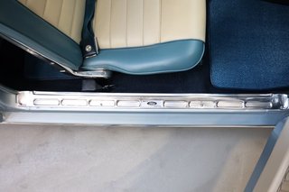 1966 Ford Mustang 289 V8 Coupé Silver blue/Servolenkung - photo 35