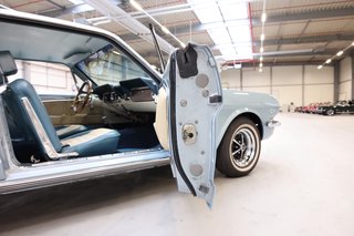 1966 Ford Mustang 289 V8 Coupé Silver blue/Servolenkung - photo 37