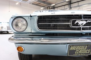 1966 Ford Mustang 289 V8 Coupé Silver blue/Servolenkung - photo 48