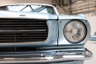 1966 Ford Mustang 289 V8 Coupé Silver blue/Servolenkung - photo 50
