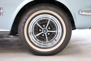 1966 Ford Mustang 289 V8 Coupé Silver blue/Servolenkung - photo 79