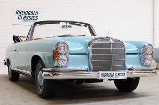 1966 Mercedes-Benz 250 SE Cabrio im wunderschönen Zustand - photo 6
