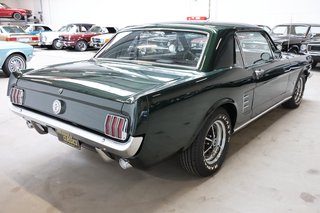 1966 Ford Mustang 289 Coupé V8 neuer Lack in Bullitt Grün - photo 4