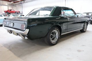 1966 Ford Mustang 289 Coupé V8 neuer Lack in Bullitt Grün - photo 86