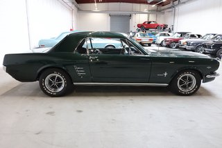 1966 Ford Mustang 289 Coupé V8 neuer Lack in Bullitt Grün - photo 6