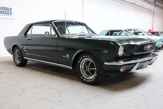 1966 Ford Mustang 289 Coupé V8 neuer Lack in Bullitt Grün - photo 12