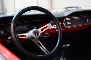 1965 Ford Mustang 289 Coupe V8 Automatik Disc brakes - foto 41