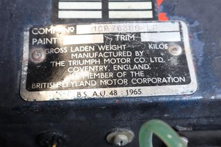 1975 Triumph TR6 PI Einspritzer - bilder 48
