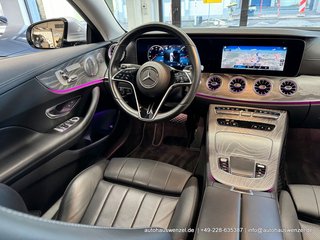 Mercedes-Benz E 400 d 4Matic Coupé LEDER PANO SITZKLIMA STANDH - bilder 17
