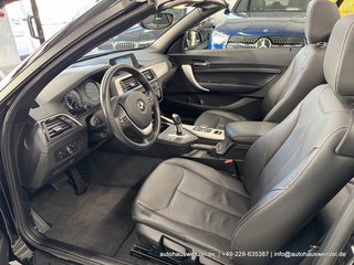 BMW 218 i Cabrio Aut. LEDER KAM NAV LED - nur 34tkm - photo 7