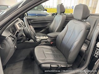 BMW 218 i Cabrio Aut. LEDER KAM NAV LED - nur 34tkm - photo 10