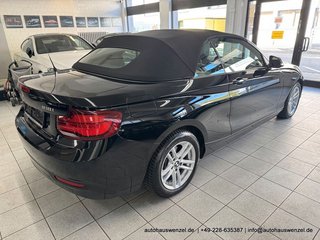 BMW 218 i Cabrio Aut. LEDER KAM NAV LED - nur 34tkm - photo 2
