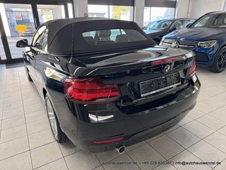 BMW 218 i Cabrio Aut. LEDER KAM NAV LED - nur 34tkm - photo 3