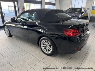BMW 218 i Cabrio Aut. LEDER KAM NAV LED - nur 34tkm - photo 4