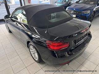 BMW 218 i Cabrio Aut. LEDER KAM NAV LED - nur 34tkm - photo 5