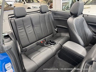 BMW 218 i Cabrio M Sport 6-Gang - nur 20 tkm LEDER - foto 14