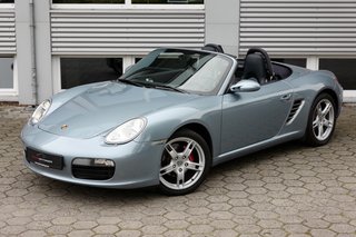 Porsche Boxster Tiptronic, Sonderfarbe Aeroblau Tempomat, Pandora Smart Alarm - bilder 2